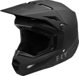 Kinetic Solid Helmet Matte Black 2x
