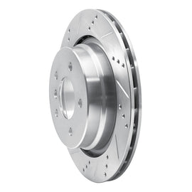 R1 95-99 BMW M3 E36 Right Rear Drilled & Slotted Silver Brake Rotor