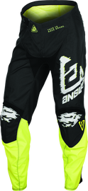 Answer 23.5 Syncron Meltdown Pant Grey/Hyper Acid/Black Youth Size - 26