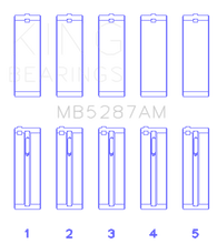 Load image into Gallery viewer, King Toyota 1ZZ-FE Main Bearing Set - Size STD