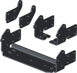 KFI ATV Push Tube Extension Kit 5.4 in.