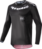 Supertech Ward Jersey Black/Red Berry Md
