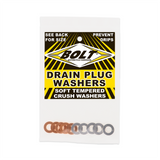 Crush Washers 8x5mm 10/Pk 5 Aluminum & 5 Copper