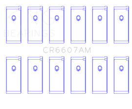 King Datsun L28 Connecting Rod Bearing Set - Size STD