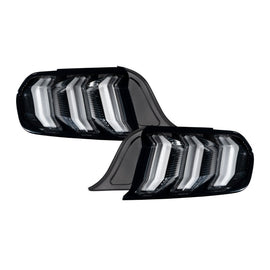 Form Lighting 2015-2023 Ford Mustang LED Tail Lights Clear (Pair)