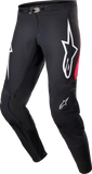 Supertech Ward Pants Black/Red Berry Sz 36