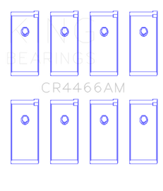King Engine Bearings Mitsubishi 4D55T/4D56T/4G52 (Size +0.25mm) Connecting Rod Bearing Set