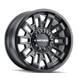 Mayhem 8113 Cortex 20x10 / 5x127 BP / -19mm Offset / 87.1mm Hub Matte Black Wheel
