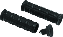 Kuryakyn Dillinger Grips 7/8in Universal Black