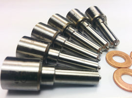 DDP 07.5-18 Dodge Cummins 6.7L Injector Nozzle Set - 90hp (25% Over)