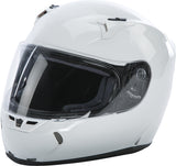 Revolt Solid Helmet Ece White Lg