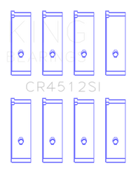 King Honda D17A1/2 Rod Bearing Set - Size STD