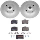 Power Stop 99-02 Volkswagen Cabrio Rear Euro-Stop Brake Kit