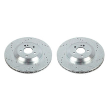 Load image into Gallery viewer, Power Stop 19-20 Mercedes-Benz CLS450 Rear Evolution Drilled &amp; Slotted Rotors - Pair