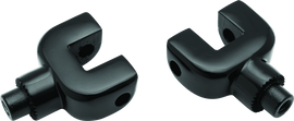 Kuryakyn Splined Passenger Peg Adapter Indian Black