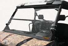 Load image into Gallery viewer, QuadBoss 16-22 Can-Am Defender HD10 Folding Windshield