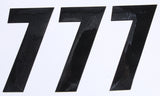 Number 7 Black 6