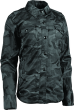 Load image into Gallery viewer, Speed and Strength Speed Society Armored Moto Shirt Womens Camouflage - Large