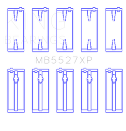 King Toyota 4AGE/4AGZE 16V 1.6L Performance Main Bearing Set - Size STD