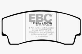 EBC 99-02 Noble M12 2.6 Twin Turbo Yellowstuff Rear Brake Pads