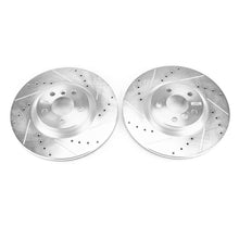 Load image into Gallery viewer, Power Stop 16-18 BMW X1 Front Evolution Drilled &amp; Slotted Rotors - Pair