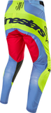 Techstar Ocuri Pants Lt Blu/Ylw Fluo/Rd Berry Sz 40