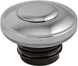 Gas Cap Screw-In W/Lock&Cover Vented Chrome 82-95