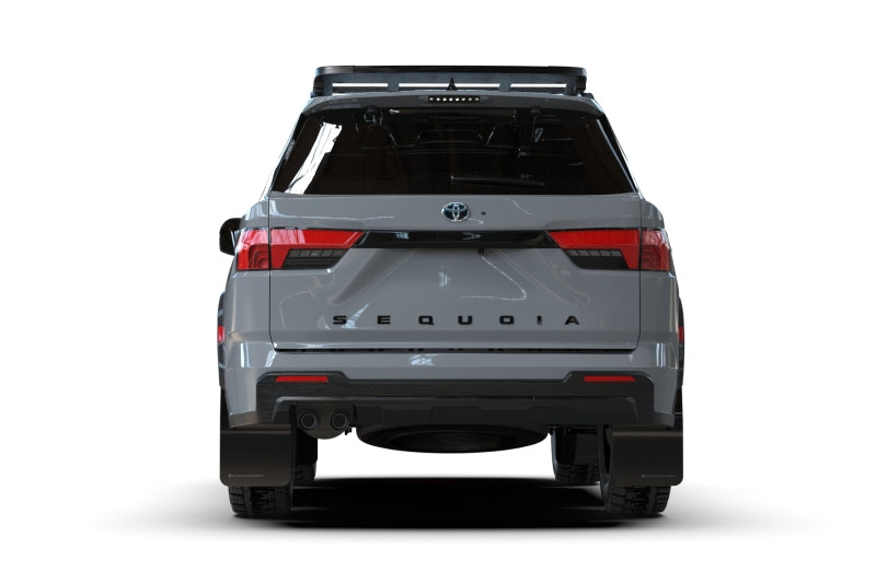 Rally Armor 23-25 Toyota Sequoia Black UR Mud Flap w/ Red Logo