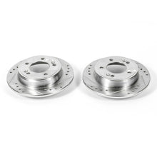 Load image into Gallery viewer, Power Stop 11-19 Hyundai Elantra Rear Evolution Drilled &amp; Slotted Rotors - Pair