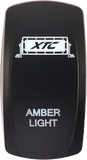 Dash Switch Rocker Face Amber Light Bar