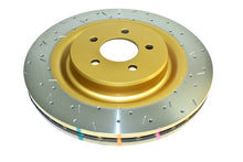 Load image into Gallery viewer, DBA 2016+ Holden RG Colorado / Trailblazer Rear 4000 Series XS Drilled &amp; Slotted Gold Brake Rotor
