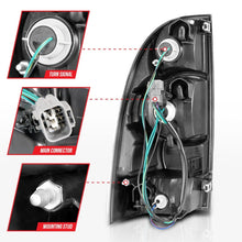 Load image into Gallery viewer, ANZO 2005-2015 Toyota Tacoma LED Taillights Black