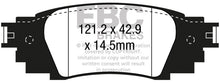 Load image into Gallery viewer, EBC 2016+ Lexus Rx350 3.5L Ultimax2 Rear Brake Pads