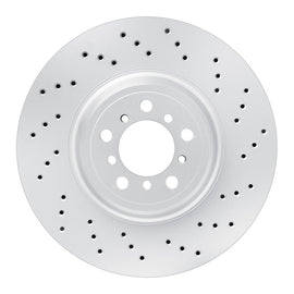 DFC 15-20 BMW M2 Right Front Drilled GeoSPEC Coated Rotor