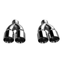 Load image into Gallery viewer, 2015-2023 Dodge Challenger 6.2/6.4L QTP Quad Tip Adapter