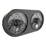 Adaptive Led Headlight For `98-13 Road Glide Black