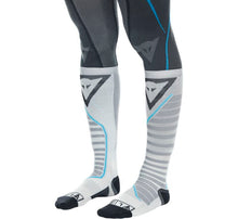 Load image into Gallery viewer, Dainese Dry Long Socks Black/Blue Size - 36/38
