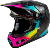Formula S Carbon Legacy Helmet Black/Electric Blu/Fuschia Xl