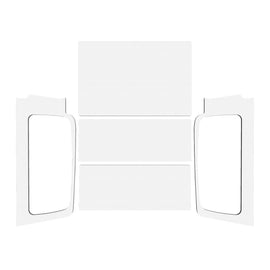 DEI 04-06 Jeep Wrangler LJ Unliminted Headliner Complete Kit - White