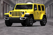 Load image into Gallery viewer, Rally Armor 18-25 Jeep JL Wrangler Black UR Mud Flap w/White Logo