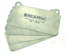 Load image into Gallery viewer, GiroDisc 2020+ Chevrolet Corvette Z51 (C8) Rear Titanium Pad Shields