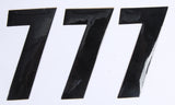 Number 7 Black 4