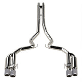 Kooks 18-24 Ford Mustang GT 5.0 3in. Valved Shotgun Cat-Back Exhaust - Carbon Tips