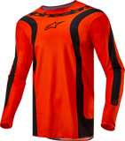 Fluid Lurv Jersey Hot Orange/Black Lg