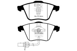 EBC 02-04 Audi A6 Quattro 2.7 Twin Turbo Sedan (4 Pad Set) Yellowstuff Front Brake Pads