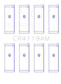 King Mitsubishi 4G93 (Size STD) Performance Rod Bearing Set