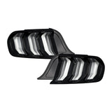Form Lighting 2015-2023 Ford Mustang LED Tail Lights Smoke (Pair)