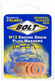 Engine Drain Plug Wshr M12x20 Copper  5pk