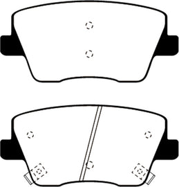 EBC 2019+ Hyundai Veloster (2nd Gen) Bluestuff Rear Brake Pads