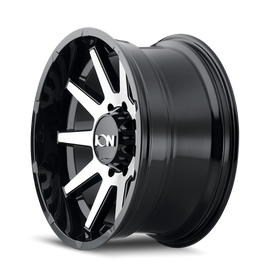 ION Type 143 20x9 / 5x139.7 BP / 18mm Offset / 108mm Hub Black/Machined Wheel